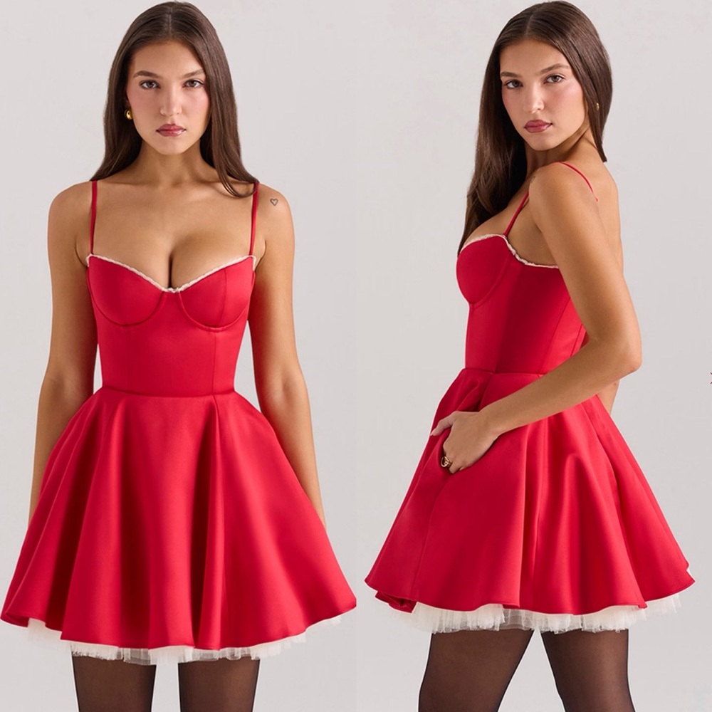 House of CB Minimoiselle Red Dress